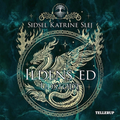Ildens ed #1: Udstødt – omslag til lydbogen af Sidsel Katrine Slej