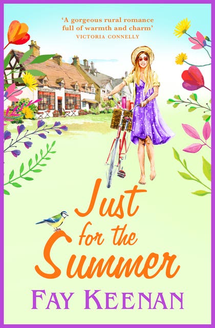 Just for the Summer – omslag til lydbogen af Fay Keenan