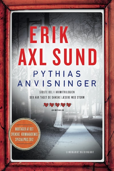 Pythias anvisninger – omslag til lydbogen af Jerker Eriksson, Erik Axl Sund, Håkan Axlander Sundquist
