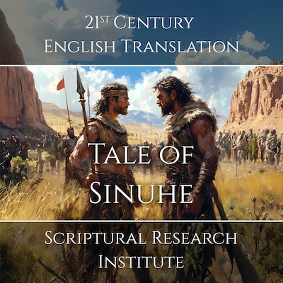 Tale of Sinuhe – omslag til lydbogen af Scriptural Research Institute