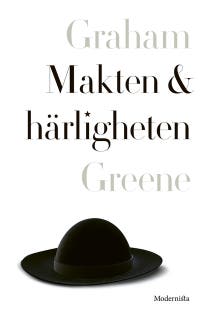 Makten och härligheten – omslag till ljudboken av Graham Greene