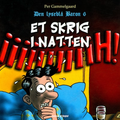 Et skrig i natten – omslag til lydbogen af Per Gammelgaard