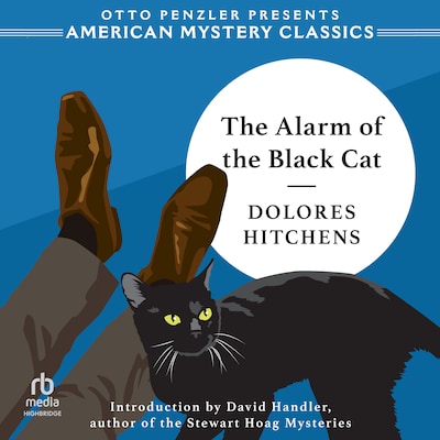 The Alarm of the Black Cat – omslag til lydbogen af Dolores Hitchens