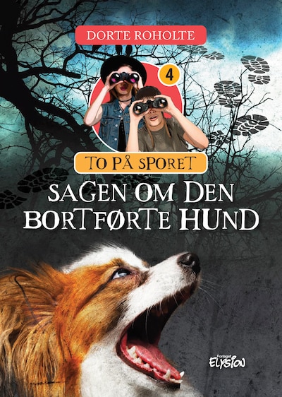 Sagen om den bortførte hund – omslag til lydbogen af Dorte Roholte