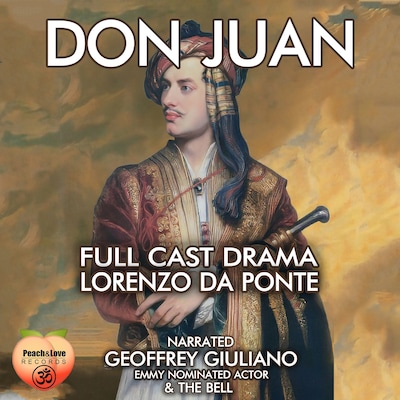 Don Juan Full Cast Drama – omslag til lydbogen af Lorenzo Da Ponte