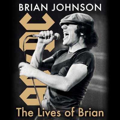 The Lives of Brian – omslag till ljudboken av Brian Johnson