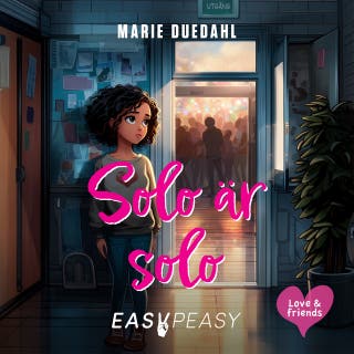 Solo är solo – omslag till ljudboken av Marie Duedahl