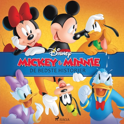 Minnie & Mickey - De bedste historier – omslag til lydbogen af Disney