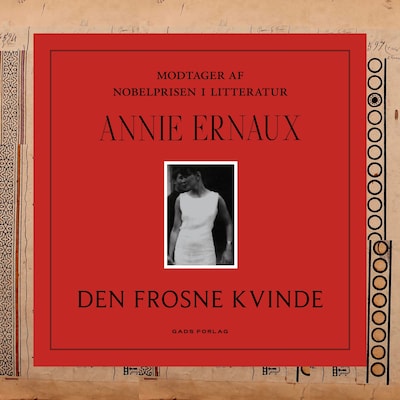 Den frosne kvinde – omslag til lydbogen af Annie Ernaux