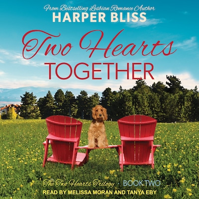 Two Hearts Together – omslag til lydbogen af Harper Bliss