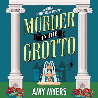 Murder in the Grotto – omslag til lydbogen af Amy Myers