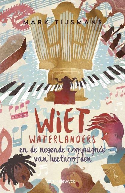 Wiet waterlanders en de 9de compagnie van heethoofden – omslag van het luisterboek van Mark Tijsmans