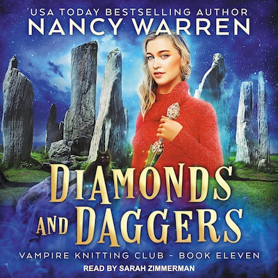 Diamonds and Daggers – omslag til lydbogen af Nancy Warren