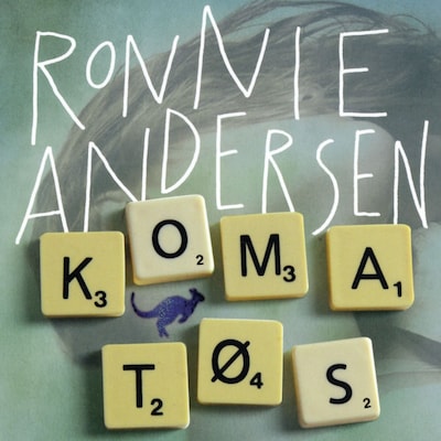 Komatøs – omslag til lydbogen af Ronnie Andersen