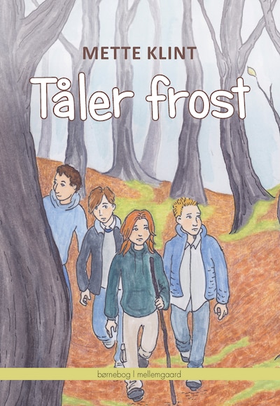 Tåler frost – omslag til lydbogen af Mette Klint