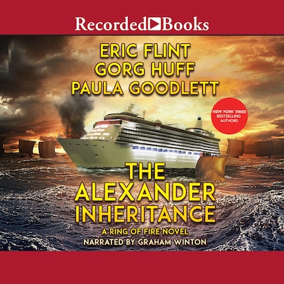 The Alexander Inheritance – omslag til lydbogen af Eric Flint, Gorg Huff, Paula Goodlett