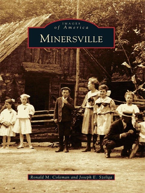 Minersville – omslag til lydbogen af Ronald M Coleman, Joseph E Szeliga