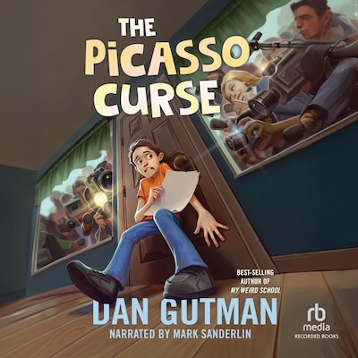 The Picasso Curse – omslag til lydbogen af Dan Gutman