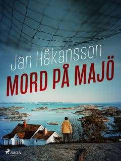 Mord på Majö – omslag till ljudboken av Jan Håkansson
