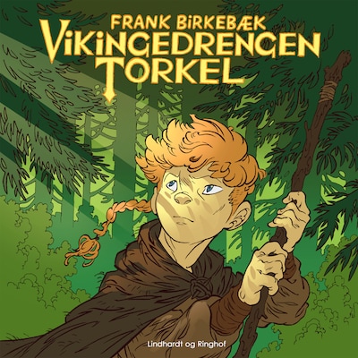 Vikingedrengen Torkel – omslag til lydbogen af Frank Birkebæk