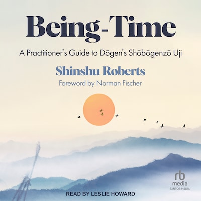 Being-Time – omslag til lydbogen af Shinshu Roberts