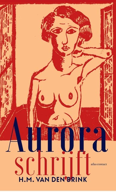 Aurora schrijft – omslag van het luisterboek van H.M. van den Brink