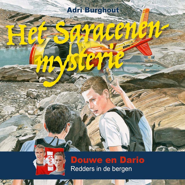 Het Saracenenmysterie – omslag van het luisterboek van Adri Burghout