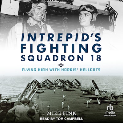 Intrepid's Fighting Squadron 18 – omslag til lydbogen af Mike Fink