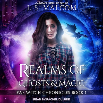 Realms of Ghosts and Magic – omslag til lydbogen af J. S. Malcom