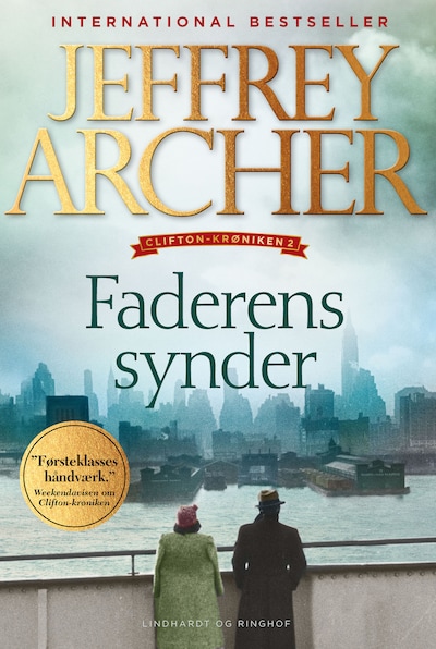Faderens synder – omslag til lydbogen af Jeffrey Archer