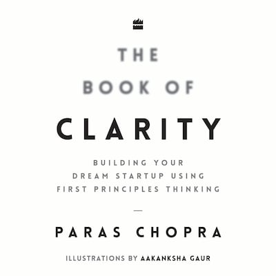 The Book Of Clarity – omslag til lydbogen af Paras Chopra