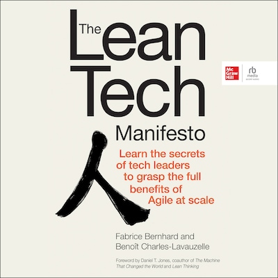 The Lean Tech Manifesto – omslag til lydbogen af Fabrice Bernhard, Benoît Charles-Lavauzelle