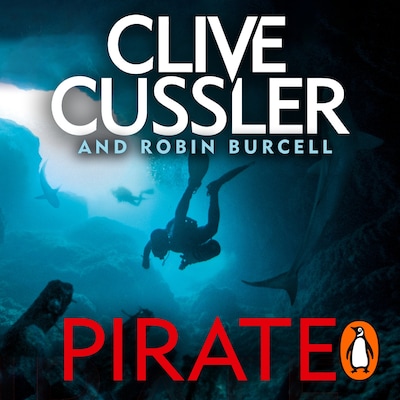 Pirate – omslag til lydbogen af Clive Cussler, Robin Burcell