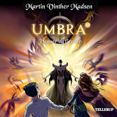Umbra #6: Venner og fjender – omslag til lydbogen af Martin Vinther Madsen