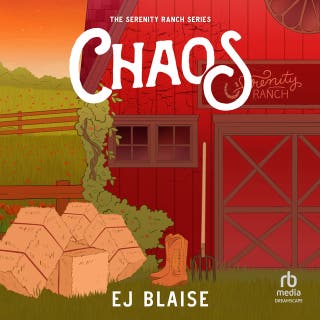 Chaos – omslag till ljudboken av EJ Blaise