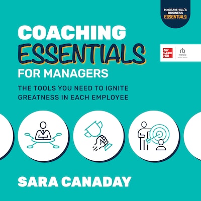 Coaching Essentials for Managers – omslag til lydbogen af Sara Canaday