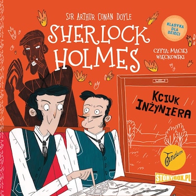 Klasyka dla dzieci. Sherlock Holmes. Tom 14. Kciuk inżyniera – okładka audiobooka, autor Arthur Conan Doyle