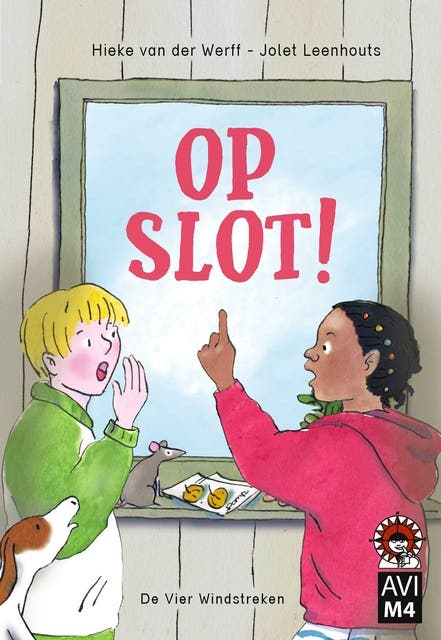 Op slot! – omslag van het luisterboek van Hieke van der Werff
