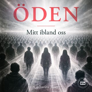ÖDEN: Mitt ibland oss – omslag till ljudboken av Catharina Roos
