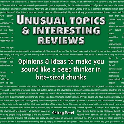 Unusual Topics & Interesting Reviews