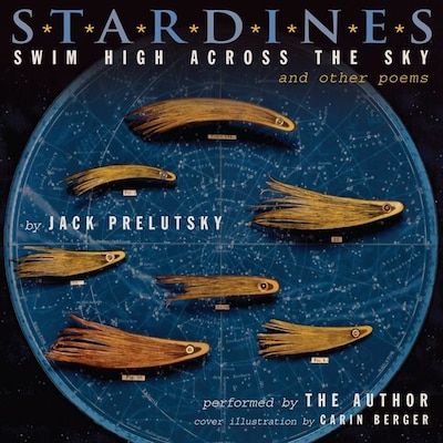 Stardines Swim High Across the Sky – omslag til lydbogen af Jack Prelutsky