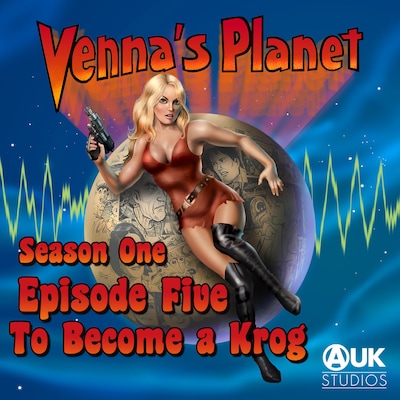 Venna's Planet: To Become a Krog – okładka audiobooka, autor Robin Evans