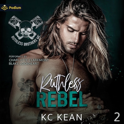 Ruthless Rebel – omslag til lydbogen af KC Kean