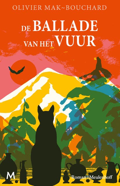 De ballade van het vuur – omslag van het luisterboek van Olivier Mak-Bouchard