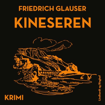 Kineseren – omslag til lydbogen af Friedrich Glauser