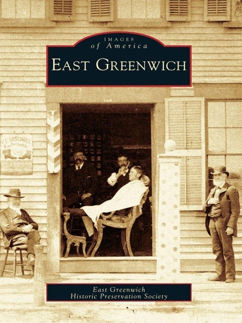 East Greenwich – omslag til lydbogen af East Greenwich Historic Preservation Society