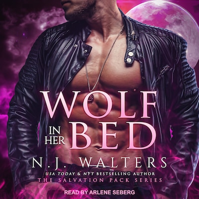 Wolf in Her Bed – omslag til lydbogen af N.J. Walters