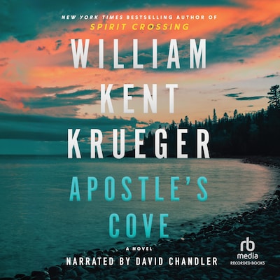 Apostle's Cove – omslag til lydbogen af William Kent Krueger