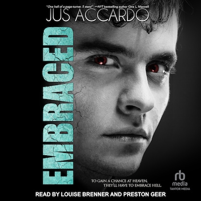 Embraced – omslag til lydbogen af Jus Accardo