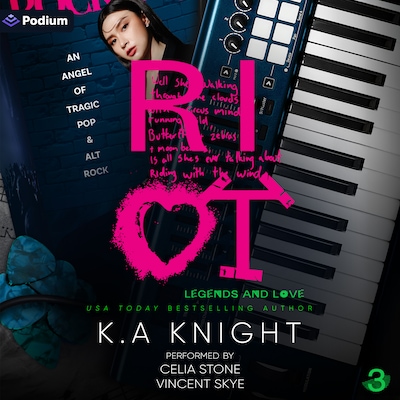 Riot – omslag til lydbogen af K.A. Knight